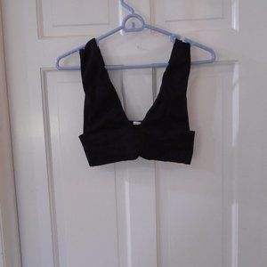 Girl's Garage Black Halter Top Size M